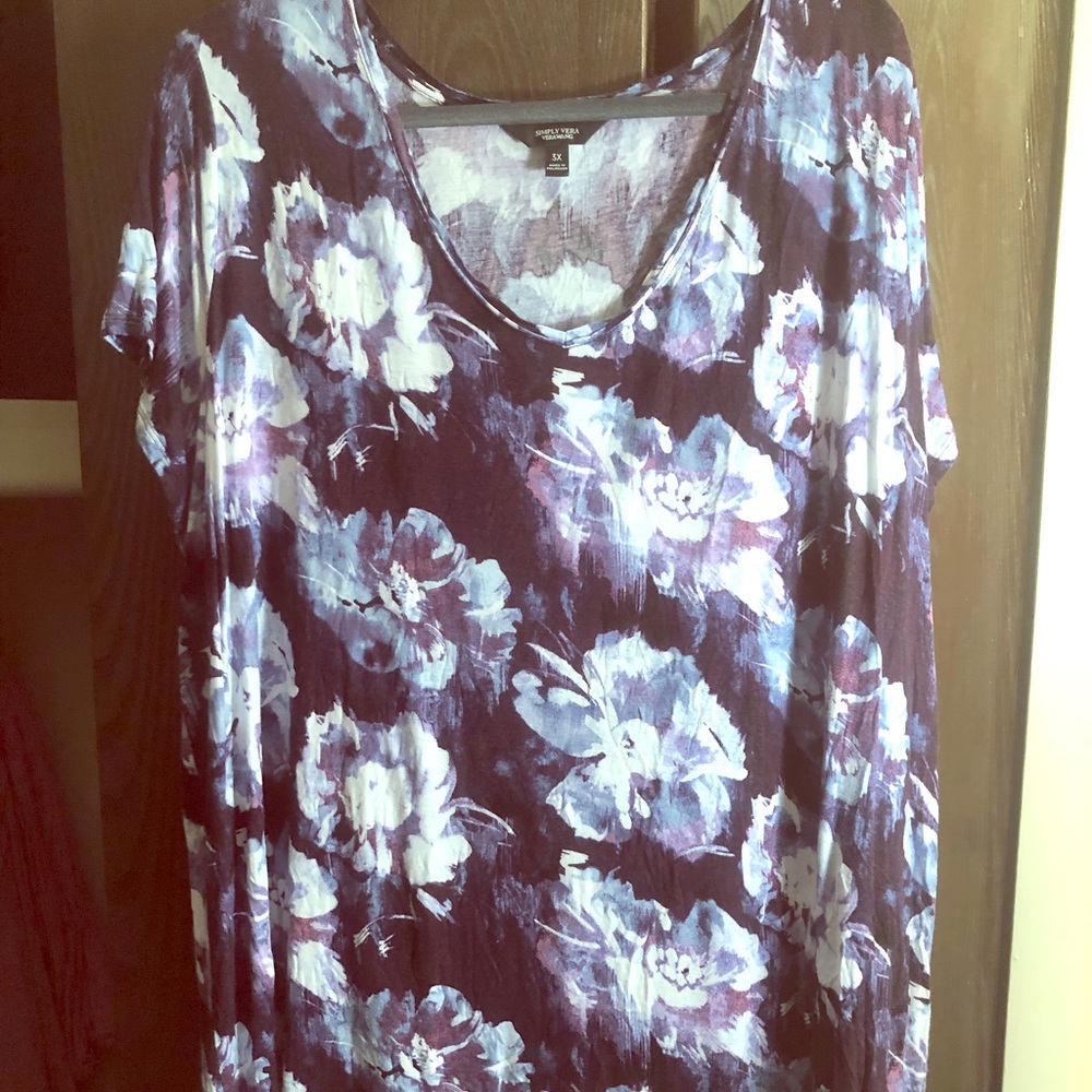 Soft floral T-shirt